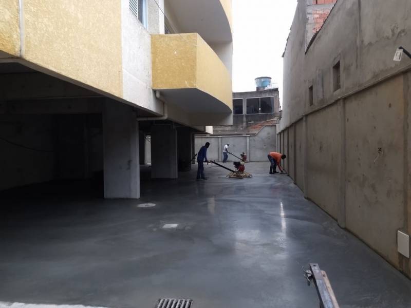 Recuperação de Piso do Estacionamento